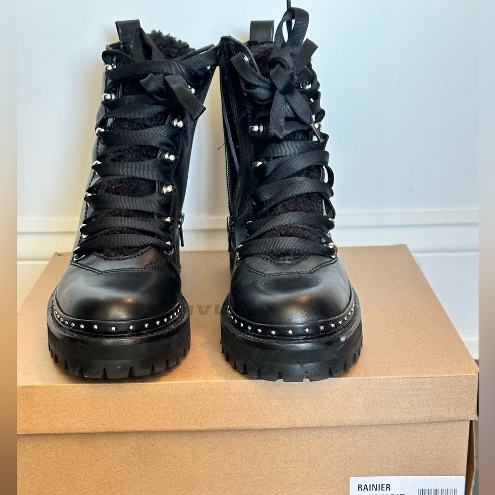 Black Combat Boot - image 2